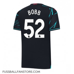 Manchester City Oscar Bobb #52 Replik 3rd trikot 2023-24 Kurzarm